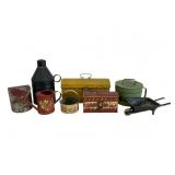 8 Pieces Toleware Grouping
