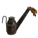 Early Miners Wick Teapot Lamp