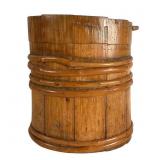 Antique Bentwood Banded Firkin