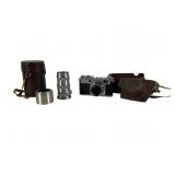 Early Nikon Camera & Lenses w/Cases