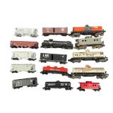 HO Scale Model Train Cars & Locomotives Lot