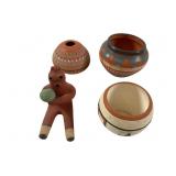 Native American Pottery & Art Group Lot