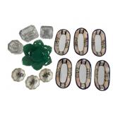 Noritake Salt Sellers & Butter Pats, 13pc