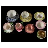 Eight Sets of Teacups & Saucers, Royal Sealy,