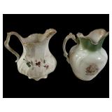 8" Porcelain Pitchers, Berlin & Semi-Amer.China