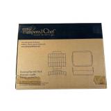 Pampered Chef Roasting Pan & Rack New in Box