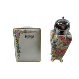 Brama Sugar Shaker & Limoges Paris Style Menu