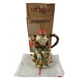 Fitz & Floyd Santa Pitcher Item 19-1279