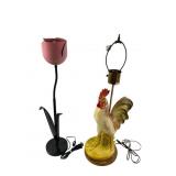 Table Lamps, 28 x 10 & 21 x 7