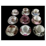 Nine Sets Sealy, Royal Albert, & Assorted Tea