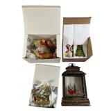 Fitz & Floyd Holiday & Quail/Santa Ceramic Sets