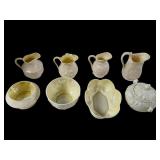 Belleek Parian China Creamware Assortment