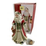 Fitz & Floyd Santa Figurine with Original Box