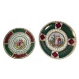 Gloria Fine A. Kauffman Decorative Plates