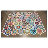 Hand Sewn Antique Patchwork Quilt