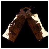 Earl Black Chaps & Pair of Spurs