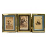 Three Civil War Carte-de-Visite Photographs