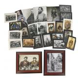Large Lot Civil War Photograph Prints