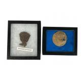 Dug Hardee Hat Insignia & Civil War Breastplate