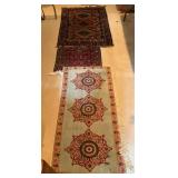 (3) Used Handmade Area Rugs