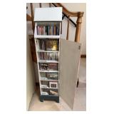 CD Tower With Case & Loaded CDs