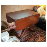 Georgian-Style Mahogany Drop-Leaf Table