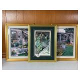 Roberta Lee Signed Hummingbird Print & Garden