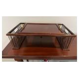 Serving Cart with Removable Tray