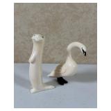Two Carved Alaskan Ivory Figures