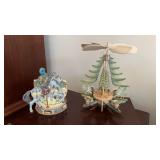 Carousel & Whimsical Candle Stand
