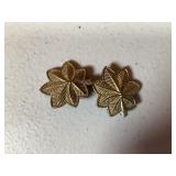 Silver Lieutenant Colonel WWII Pin Badges