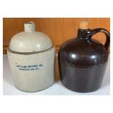 Hawthorn Pottery Co. Jug & Antique Stoneware