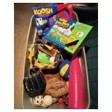 Large Tub of Outdoor Toys & Games