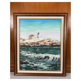 Betty Goebert Signed Oil on Board