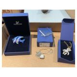 Swarovski Crystal Jewelry & Boxed Set