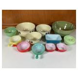 Mixing Bowl Set: Hallï¿½s, McCoy, Fire King, Pyrex