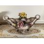 Capodimonte Centerpiece with Floral Lid