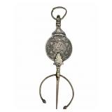 Large Silver Antique Moroccan Berber Fibula