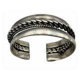 Rare Bedouin Silver Vintage Egyptian Cuff