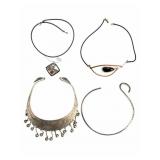 Artisan Necklaces & Mignon Faget Pendant Lot