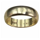 Vintage 14K Gold Band Ring, Size 7, Inscribed