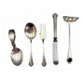 Sterling & Plated Flatware, Childrenï¿½s