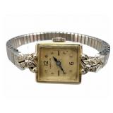 Hamilton 14K Gold & Diamond Ladies Watch
