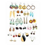 Fashion Earrings, 14k & Mixed