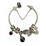 Pandora Sterling Charm Bracelet