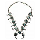 Navajo Sterling Jimmy Thompson Squash Blossom