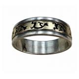 Scott Skeets Sterling & 14k Spirit Dancer Ring