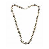 Dobbs Sterling Silver & 14K Gold Neckkace