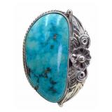 B. Begaye Sterling & Turquoise Ring