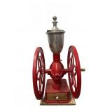 Enormous Enterprise Red Coffee Grinder